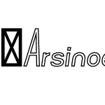 ArsinoeOutline-Italic