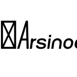 ArsinoeDemibold-Italic