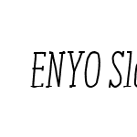 ENYOSlabRegularItalic