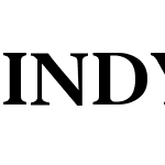 INDY Serif Bold