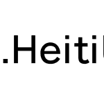 .HeitiUI K