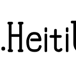 .HeitiUI SC