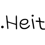 .HeitiUI K