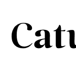 CaturritaBoldDisplay