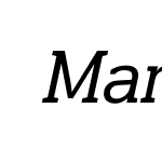 Martini-Italic