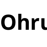 Ohruri Bold