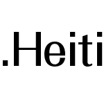 .HeitiUI SC