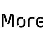 Morebi Rounded  Stencil