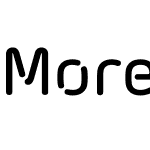 Morebi Rounded  Stencil