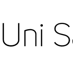 UniSansLight