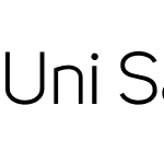 UniSansBook