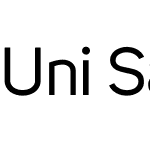 UniSansRegular