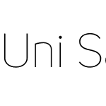 UniSansThin