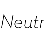 Neutraface Text