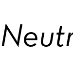 Neutraface Text