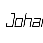 Johann-Italic
