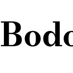 Bodoni* 06pt