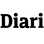 Diaria Pro ExtraBold