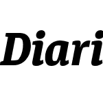 Diaria Pro ExtraBold