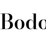 Bodoni* 16pt