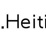 .HeitiUI SC