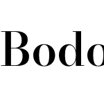 Bodoni* 16pt