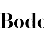 Bodoni* 36pt