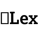 Lexia-Bold