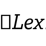 Lexia-Italic