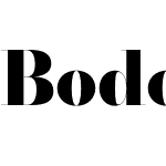 Bodoni* 36pt