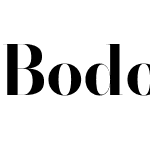 Bodoni* 36pt