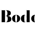 Bodoni* 36pt