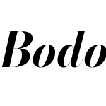 Bodoni* 48pt