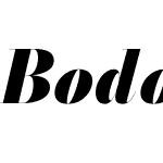 Bodoni* 48pt