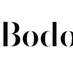 Bodoni* 72pt