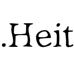 .HeitiUI K