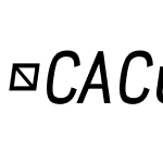 CACula-Italic