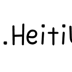 .HeitiUI J