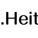 .HeitiUI K