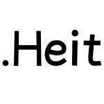 .HeitiUI K