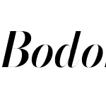 Bodoni* 96pt