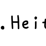 .HeitiUI K