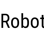 Roboto Condensed custom