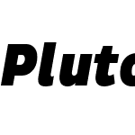 PlutoSans Cond 4