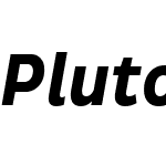 PlutoSans Cond 6