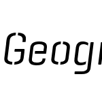 GeogrotesqueStencil C Rg