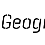 GeogrotesqueStencil B Rg