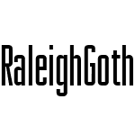RaleighGothic Cond