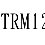 TRM12v1101