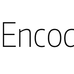 Encode Sans Condensed